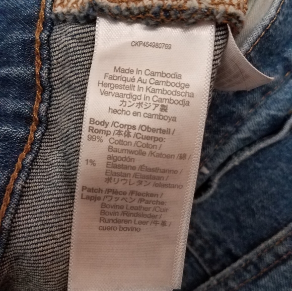 Madewell Jeans Classic Straight Jean, Medium Wash, Size 28 - Picture 8 of 8